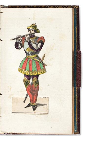 Costumes & Calendar: Louis XVI Era. Recueil Général de Costumes et Modes; [bound with] Le Sécretaire des Dames et des Messieurs, ou Dép